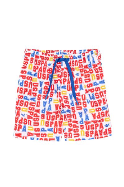 U.S. Polo Assn. Boy's Cream Sea Shorts 50299796-Vr071