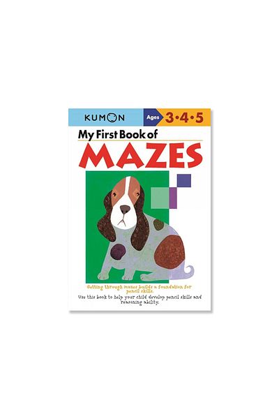 BOOKS Kumon My First Book Of Mazes