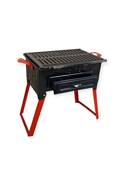 NİGHT CAMPER Mangal Katlanır Ayaklı Mangal Portatif Köfteci Izgarali