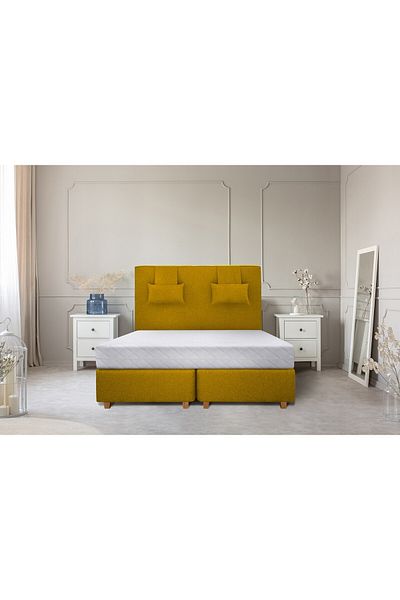 Green Future KONFORTA+ Mattress 18 cm, 160x200x18 cm, Removable, washable cover, Reversible, Medium Firmness