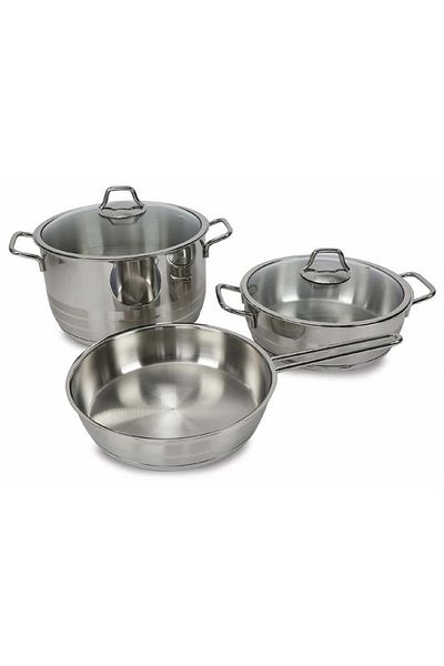 Vivaldi Grand Stainless Steel Cookware Set, 5 pcs