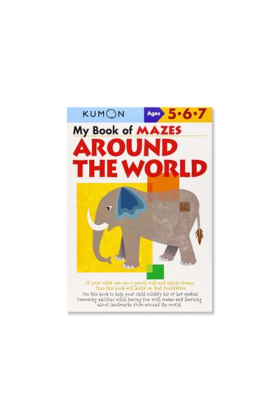 BOOKS My Book Of Mazes: Around The World