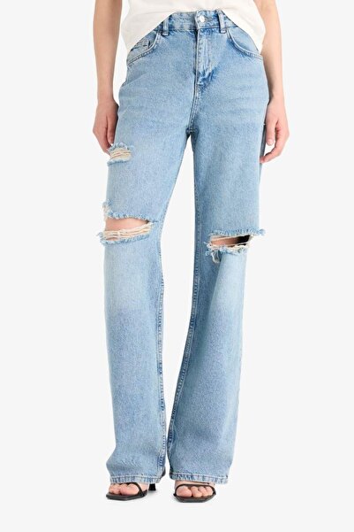 DeFacto Дамски дънки E8016Ax/Nm28 MID BLUE