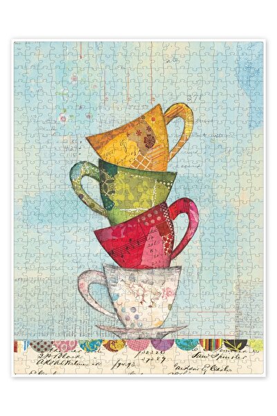 DEKORANLA Mutfak temalı 500 parçalık yetişkin yapboz, eğlenceli ve zorlayıcı saatler için perfect