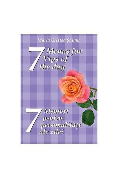 Editura Letras 7 menus for 7 personalities of the day. 7 menu