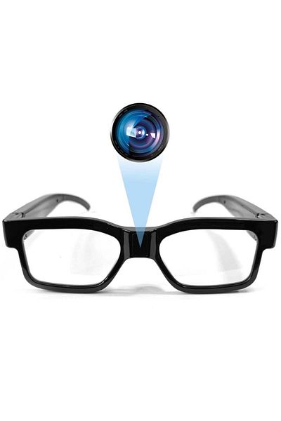 iUni Mini Camera Glasses iUni G7, Full HD, Night Vision, MicroSD Card Support