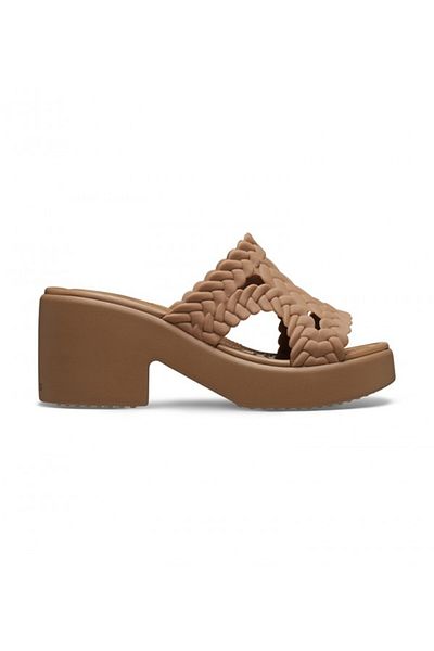 Crocs Brooklyn Woven Slide Heel