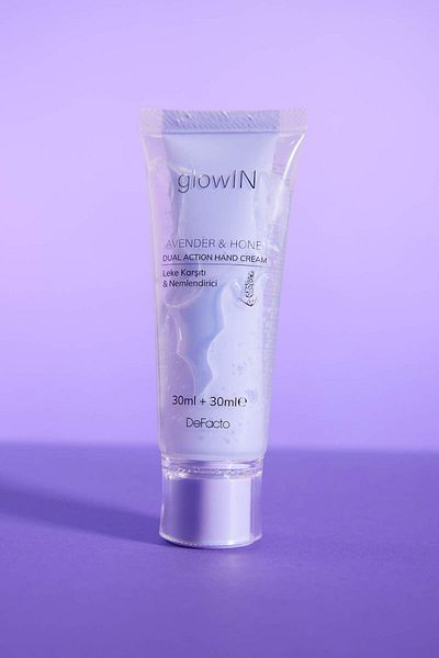 DeFacto Glowın Lavender & Honey Flavored Double Effect Hand Cream F3886Axns