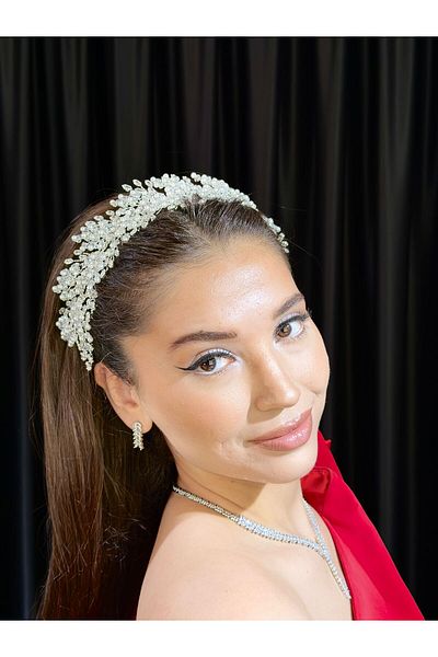 BEYOĞLU NİŞANTAŞI Bridal Crown, Bridal Hair Accessory
