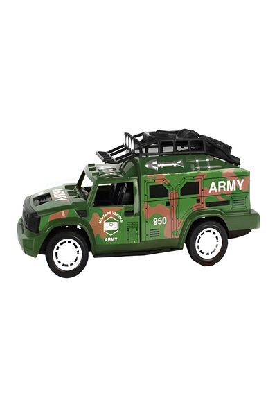 rexa Military Toy Car – Plastic Army Vehicle Model for Boys