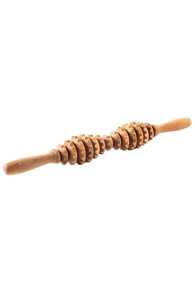 tuuli Rolă de masaj ovală TUULI, 100% naturală, anticelulitică, tonifiere musculară, drenaj limfatic și Mader