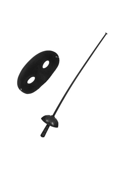 Wonderland Sword and Mask Set, Black, 64 cm
