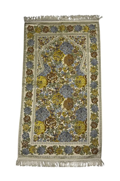 TAYBOUN سجادة صلاة فاخرة من "فرديفس" بنقوش وردية غنية