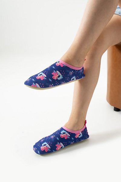 QBALVİN Durable Sea and Pool Booties with Anti-Slip Soles and Ergonomic Design
