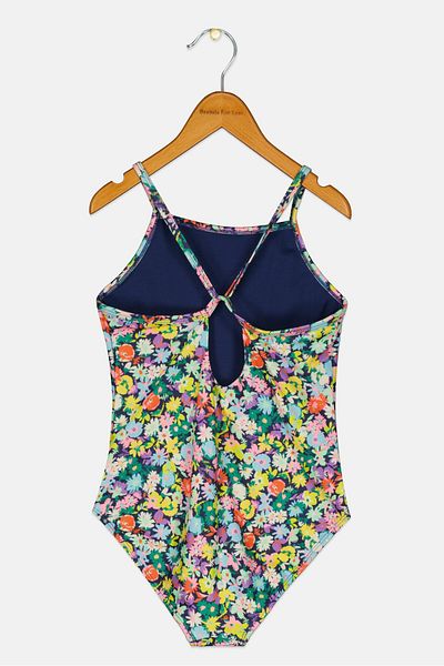 GAP Kids Girl Floral Sleeveless Bodysuit, Multicolor