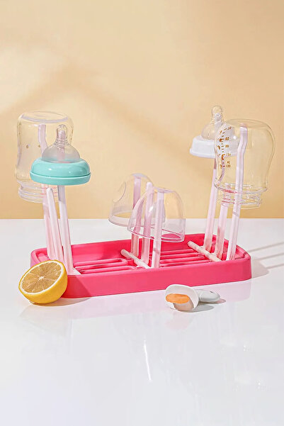 Beatitude Biberon Kurutmalık Seyehat Bebek Eşya Kurutucu Raf Uzun Kısa Çubuklu Stand Şişe Suluk Standı Aparat