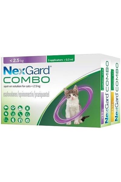 NEXGARD Combo Kitten (Less Than 2.5 Kg)