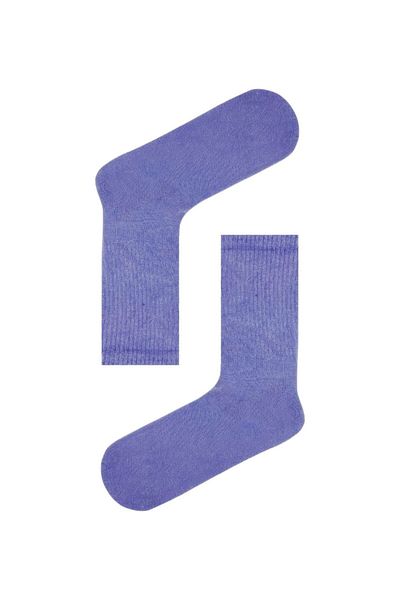 CARNAVAL SOCKS Șosete de tenis plate de culoare Lilla închisă