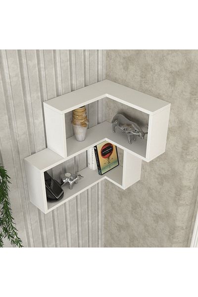 UnicUtil Wall Shelf, UnicUtil, 60 x 45 x 55 cm, White