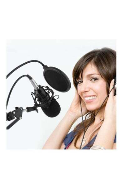 COOYA Professional Suspension Microphone Kit BM800 Black