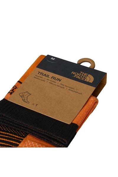 THE NORTH FACE Чорапи за бягане по пътека Quarter Sock Nf0a882etnı1 Orange-m