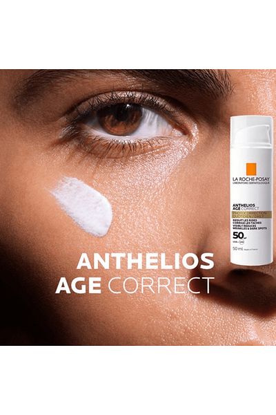 La Roche Posay كريم أنثيليوس لتصحيح علامات التقدم بالعمر بمعامل حماية من الشمس +50 من لاروش بوزيه - 50مل