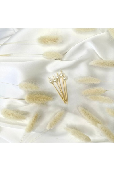 Generic Brand Pearl Detailled Candle Bachelor Wedding Engagement after Birthday