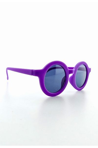 Lexi Bella Kids Sunglasses Purple Round Frame Uv 400 Protection Ce Certificated Children Sunglasses