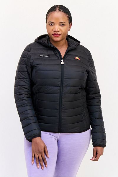 Ellesse Women Sportswear Fit Hooded Outdoor Jacket, Black