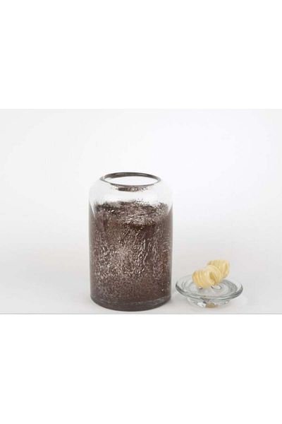 Mikasa Moor Velora Bow Glass Jar 14X22Cm