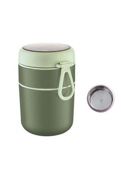 COOYA 710ml Stainless Steel Lunch Box with Spoon Food Heat Preservation Lunch Box