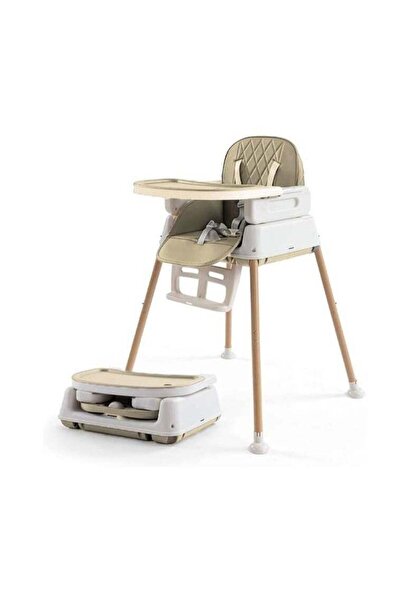 Yelajoy كرسي طعام 3 في 1 للأطفال والرضع، قابل للطي، مع أقدام قابلة للتعديل وا...