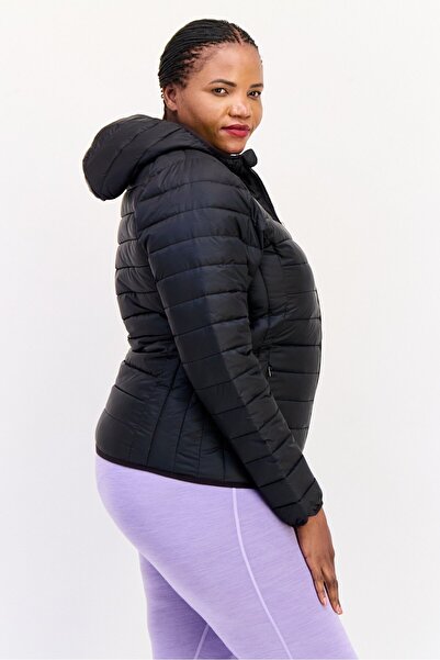 Ellesse Women Sportswear Fit Hooded Outdoor Jacket, Black