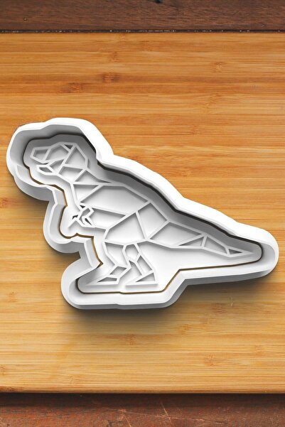 Hobist قالب بسكويت الديناصورات من اوريغامي وقالب عجينة السكر