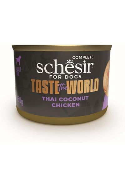 Schesir Taste The World Dog Wholefood - Thai Coconut Chicken 150g