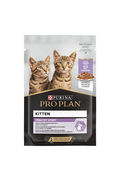 Pro Plan Junior (KITTEN) Cat Gig Turkey 85g Pack Of 6