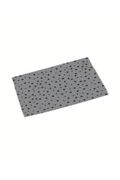 Drymate سجادات رمل القطط المعطرة من دراي ميت، مخططة باللون الرمادي/مخالب سوداء، مقاس 20 × 28 بوصة
