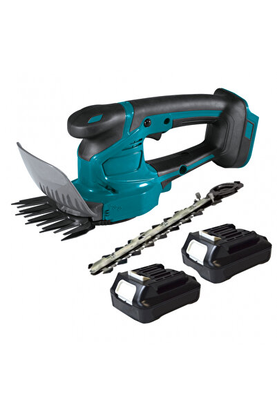 SIKS Mașină de tuns iarba și gard viu electrică, două baterii Li-Ion de 36V, ...