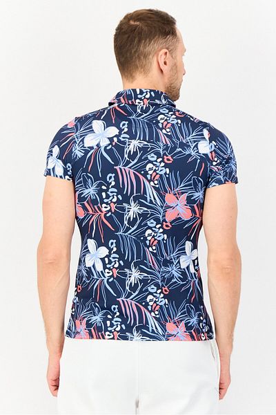 Puma Men Sportswear Fit Short Sleeve Outdoor Polo Shirt, Multicolor