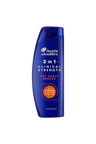 head soulders Head & Shoulders Clinical Strength Dry Scalp Rescue 2 in 1 Shampoo 400ml