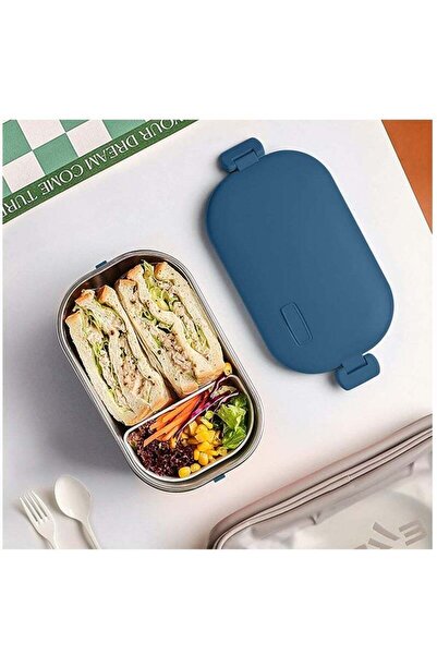 fulina Electric Lunch Box, Stainless Steel Heating Bento Box Easy to Clean and Leak-Proof, Portable Food