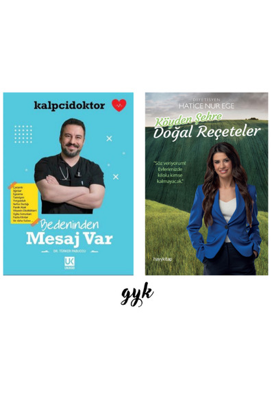 Unikod Bedeninden Mesaj Var! ve Köyden Şehre Doğal Reçeteler 2'li SET