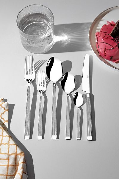 Nehir Maria Sade 36 Piece Cutlery Set for 6 People