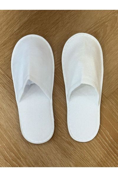 Gentelle Luxury Hotel-Quality Coral Closed Toe Slipper - 12 Pairs (3mm thickness)