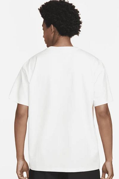 Nike Sportswear Acg Short Sleeve Loose Fit T-Shirt Men's Cotton Wide Fit T-Shirt White