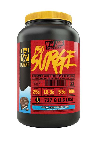 MUTANT ISO Surge 727g (1.6lbs) - Cookies & Cream