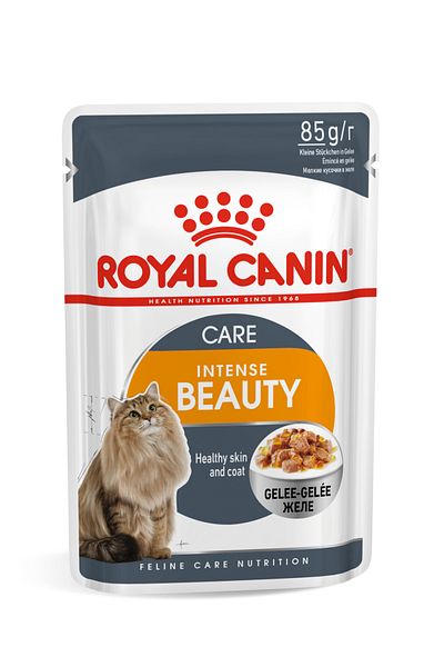 Royal Canin Feline Care Nutrition Intense Beauty Jelly (WET FOOD - 85g Pouch)