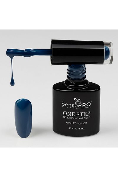 SensoPRO Milano Oja semipermanentă într-un singur pas 10ml, albastru închis #034
