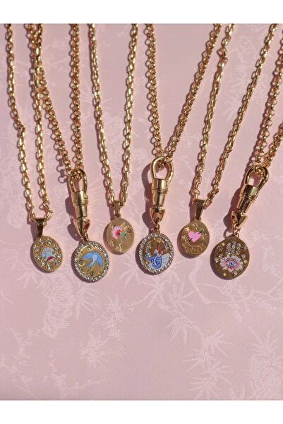 Reorah Collection Vintage Mermaid’S Secret Steel Necklace