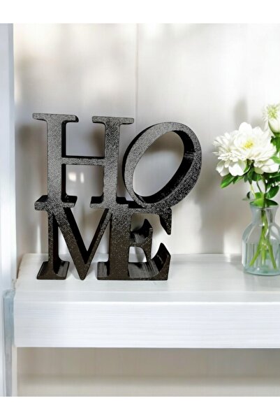 craftopya ''HOME'' Yazılı Dekoratif Biblo